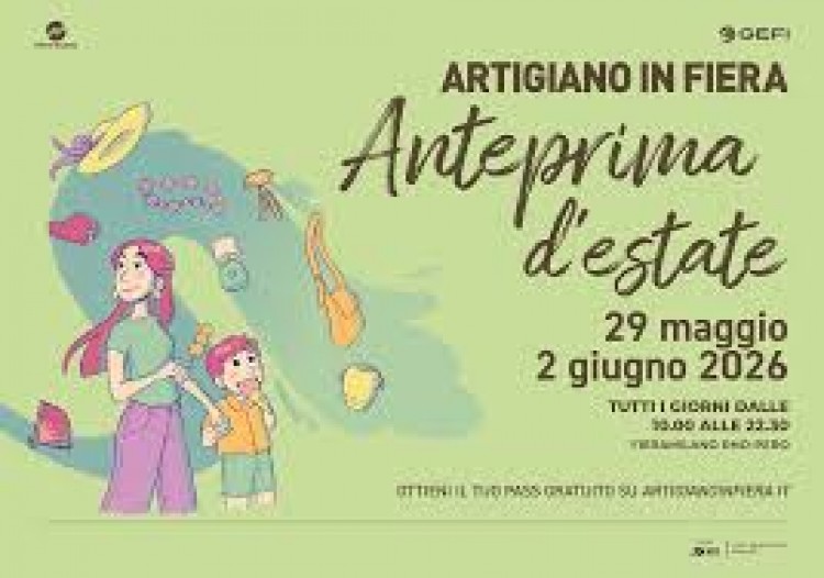 L'ARTIGIANATO IN FIERA anteprima estate 2026 RHO (MI)