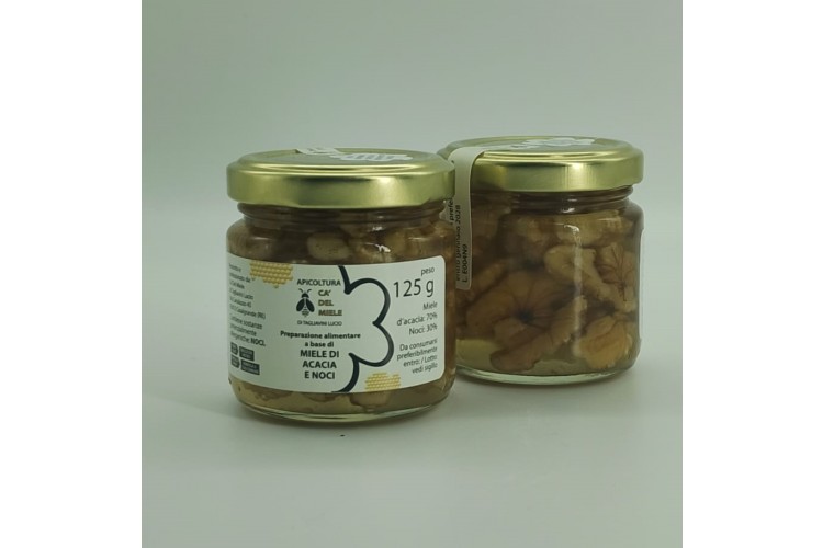 Miele Acacia e Noci 125g