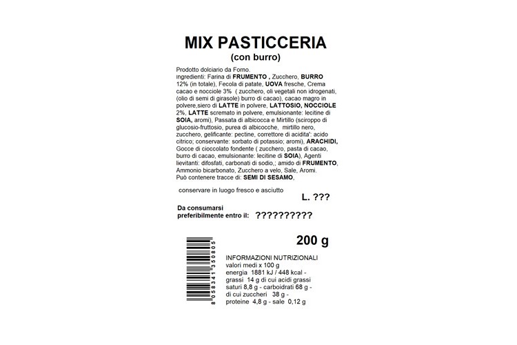Mix Pasticceria