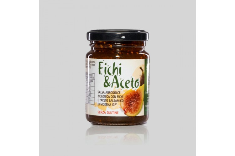 SALSA AGRODOLCE BIOLOGICA "FICHI E ACETO"